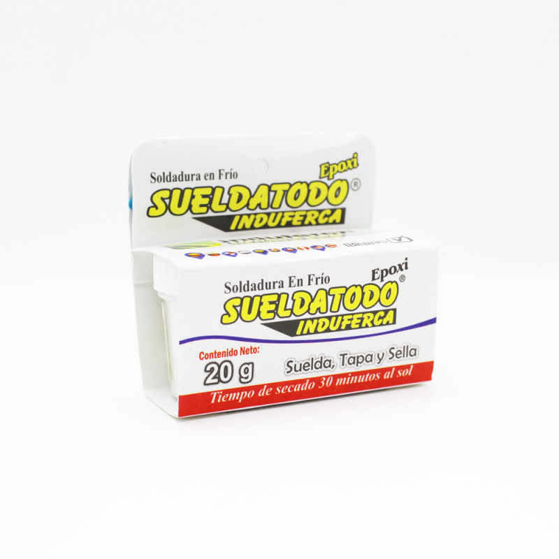 PEGAMENTO SUELDATODO BLANCO 20gr - INDUFERCA