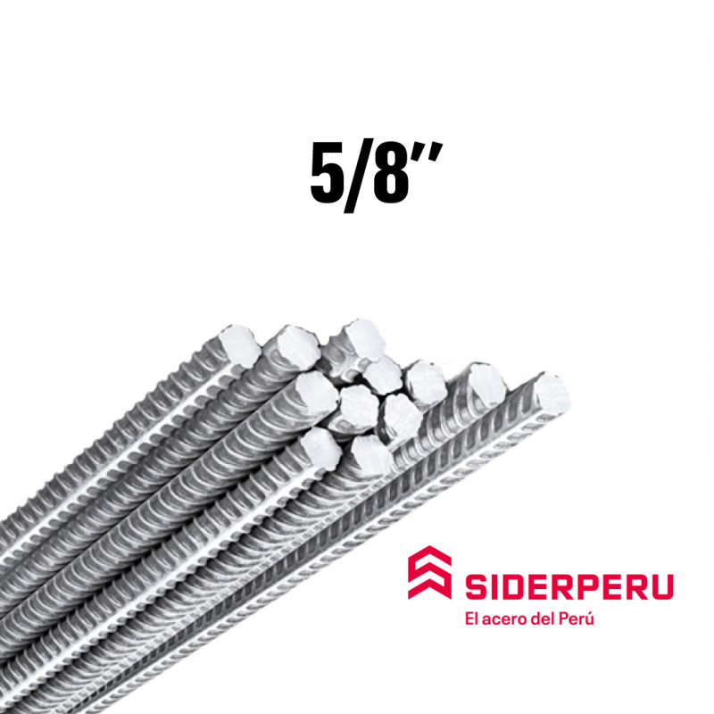 FIERRO DE 5/8'' SIDERPERU