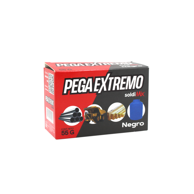 PEGAEXTREMO SOLDIMIX SOLDADURA PEGATANQUE NEGRO 55G