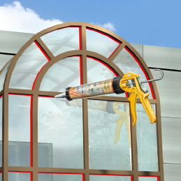 SIKASIL E SILICONA CARTUCHO ANTIHONGOS TRANSPARENTE (12U) SIKA