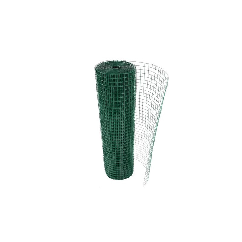 MALLA PLASTIFICADA VERDE 3/4X3/4X0.9MX30MX 7.8KG C&A
