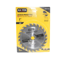 DISCO P/ MADERA 7-1/2´´...