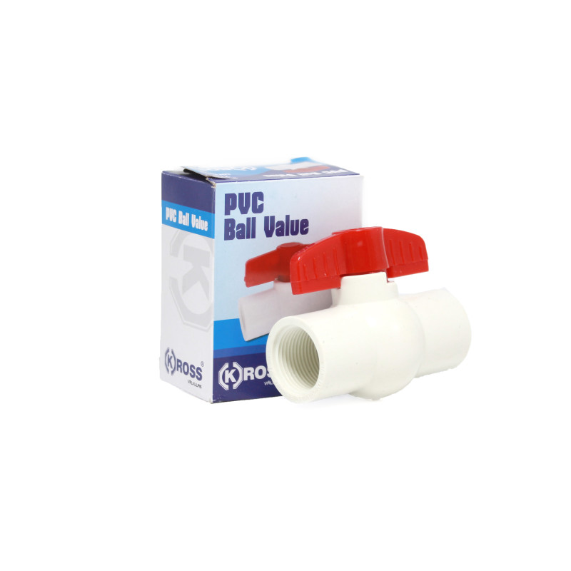 VALVULA ESFER. PREMIUM C/ROSCA PVC 3/4'' KROSS