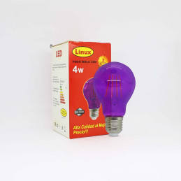 FOCO INCANDECENTE LED 4W...