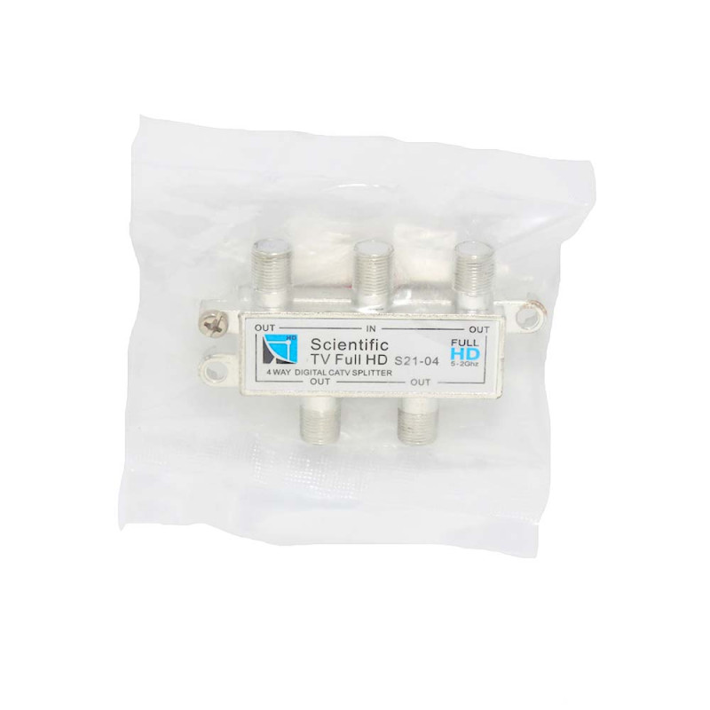 SPLITER 1 X 4 SALIDAS PESADO SCIENTIFIC SATELLITE