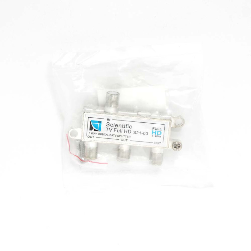 SPLITER 1 X 3 SALIDAS PESADO SCIENTIFIC SATELLITE