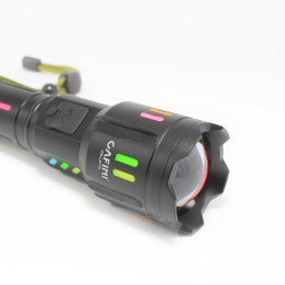 LINTERNA D/MANO FLUORESCENTE CARGA USB 30W (CN-L377A) CAFINI