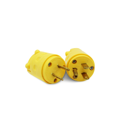 ENCHUFE MODELO LEVITON (especial) 3P (trifasico) AMARILLO15A x 10und