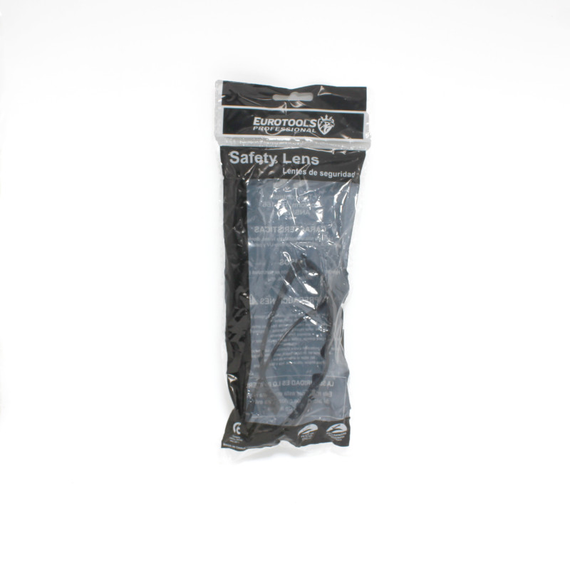 GAFAS PROTECTORAS TRANSPARENTE OVALADO EUROTOOLS x12(u)