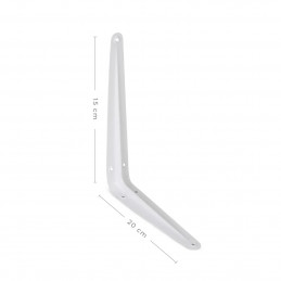 ÁNGULO 6'' x 8''x 1" BLANCO SM