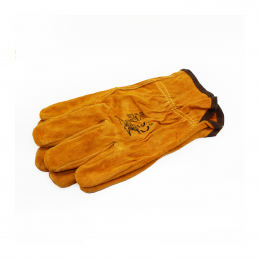 GUANTES DE BADANA CORTA
